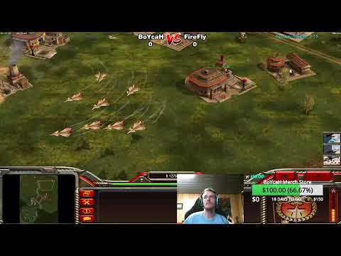 BoYcaH vs Firefly! Best of 7! $30 Challenge! New Map! CNC:ZH