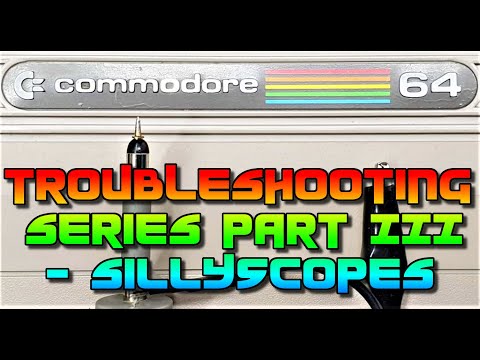 Commodore 64 troubleshooting part 3 - probing with an oscilloscope