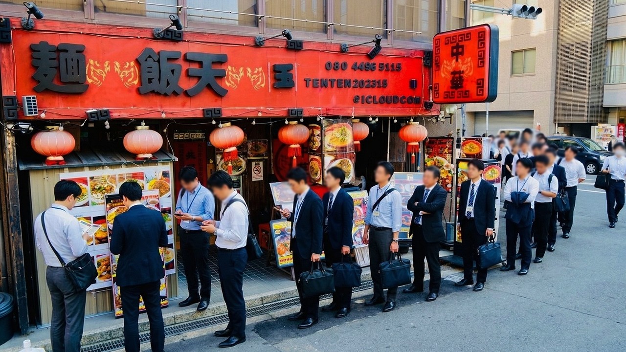 Serving 100 Salarymen in 1 Hour! Inside Japan’s Busiest $6 Diner