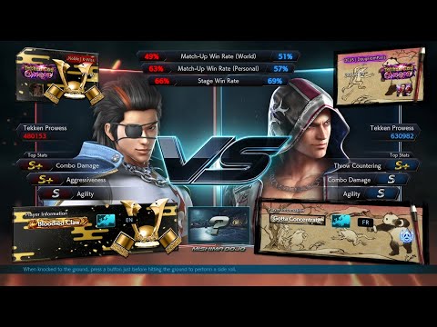 NOBLE K-Wiss (Hwoarang) vs DEUS D.F.P. (Steve) - ICFC EU Season 1 Week 2 - Losers Semifinal