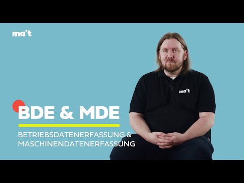 BDE & MDE - Fertigungsoptimierung durch digitale Betriebs- und Maschinendaten