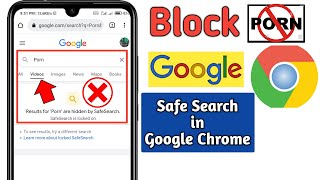 How to Turn on Safe Search filter in Google Chrome 2024