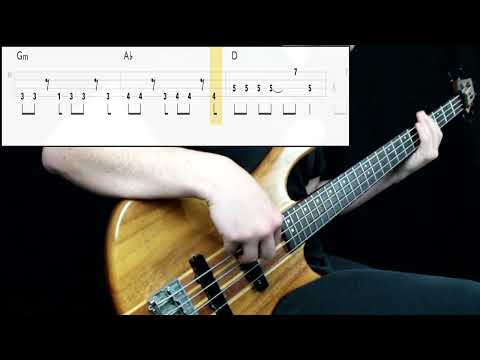 The M.V.P.'s - Turnin' My Heartbeat Up (Bass Only) (Play Along Tabs In Video)