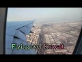 Flying Over Kuwait City Flying Over Pakistan India Bangladesh