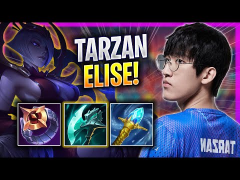 TARZAN IS A BEAST WITH ELISE! - LNG Tarzan Plays Elise JUNGLE vs Lee Sin! | Season 2023
