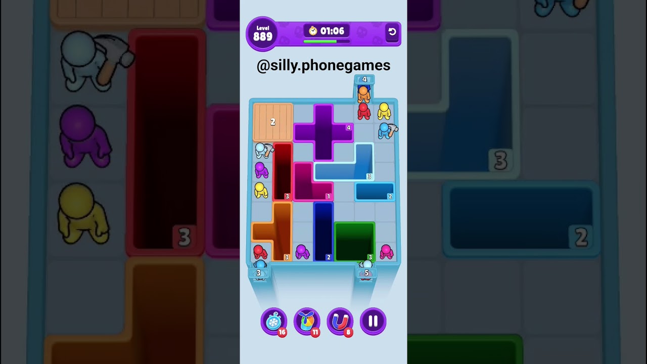 Drop Away Level 889 Walkthrough Solution