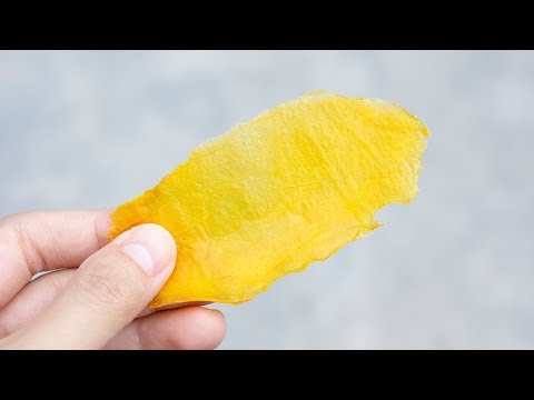 How to make Dried Mango - Easy Mango Chips Recipe