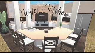  Bloxburg  Modern Mansion Speed Build modern house