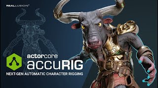9.9  ActorCore AccuRIG phần mềm gắn xương cho những model phức tạp