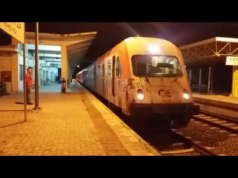 OSE AEG DMU train 888 at karditsa station
