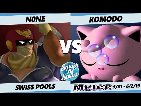 SNS5 SSBM - n0ne (Falcon) Vs. Komodo (Jigglyuff) Smash Melee Tournament Pools
