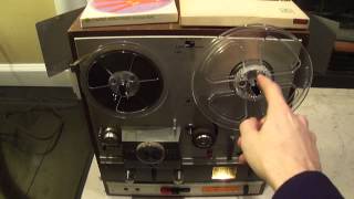 Video thumbnail for Akai X-1800SD Reel to Reel/ 8-track recorder (circa 1972) by VICNASTY1989