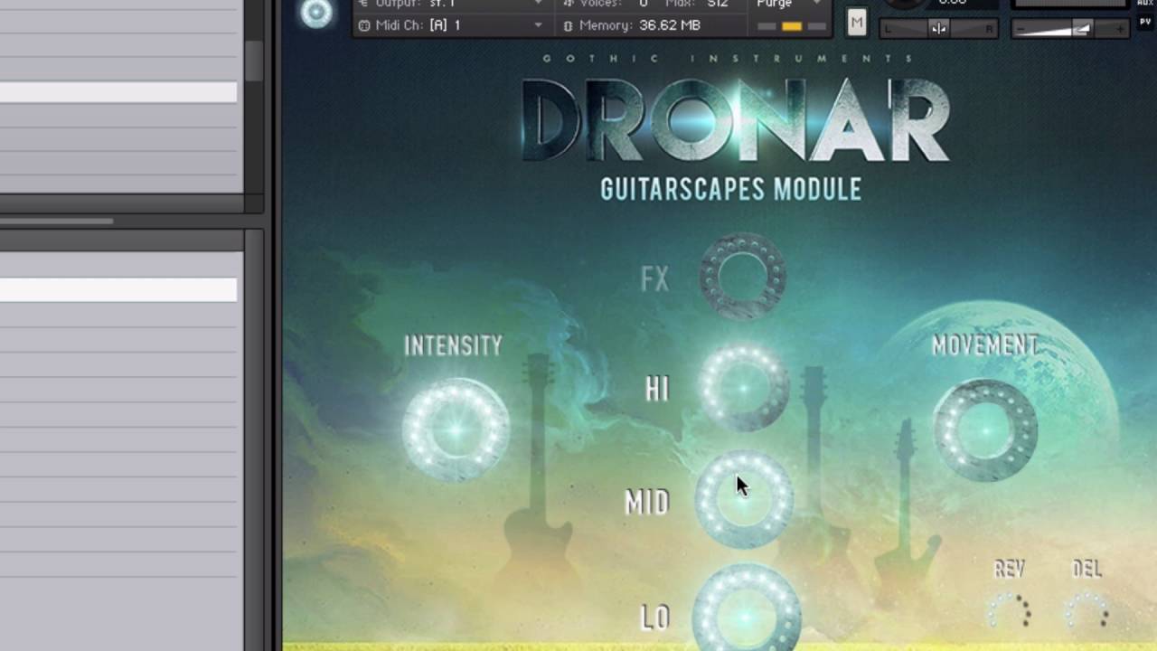 DRONAR Guitarscapes Walkthrough