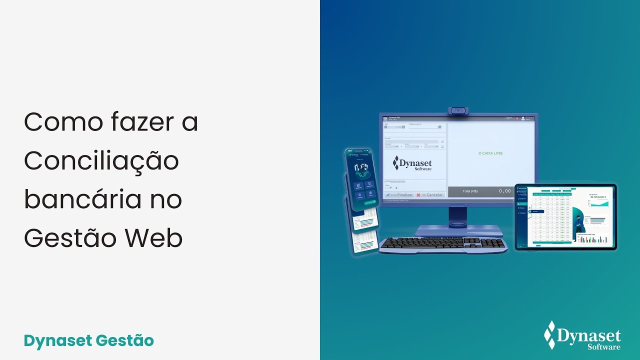 Como fazer a Conciliação bancária no Gestão Web