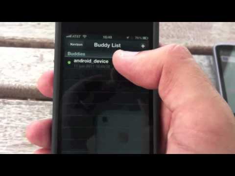 Navizon - Android demonstration