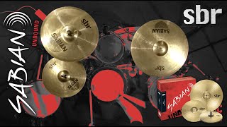 Video thumbnail for Sabian sbr Performance Set: 14" Hi Hats; 16" Crash; 20" Ride. SBR5003 Pure Brass cymbal pack series by SIC MIC