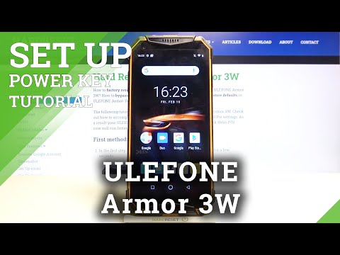 How to Enable Quick Launch on Ulefone Armor 3W - Activate Double Press Power Key Function