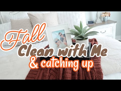 🍁 Fall Clean with Me || Going back in time || Ear issues || SURPRISE TRIP(S) & CLICK BAIT FOR VIEWS