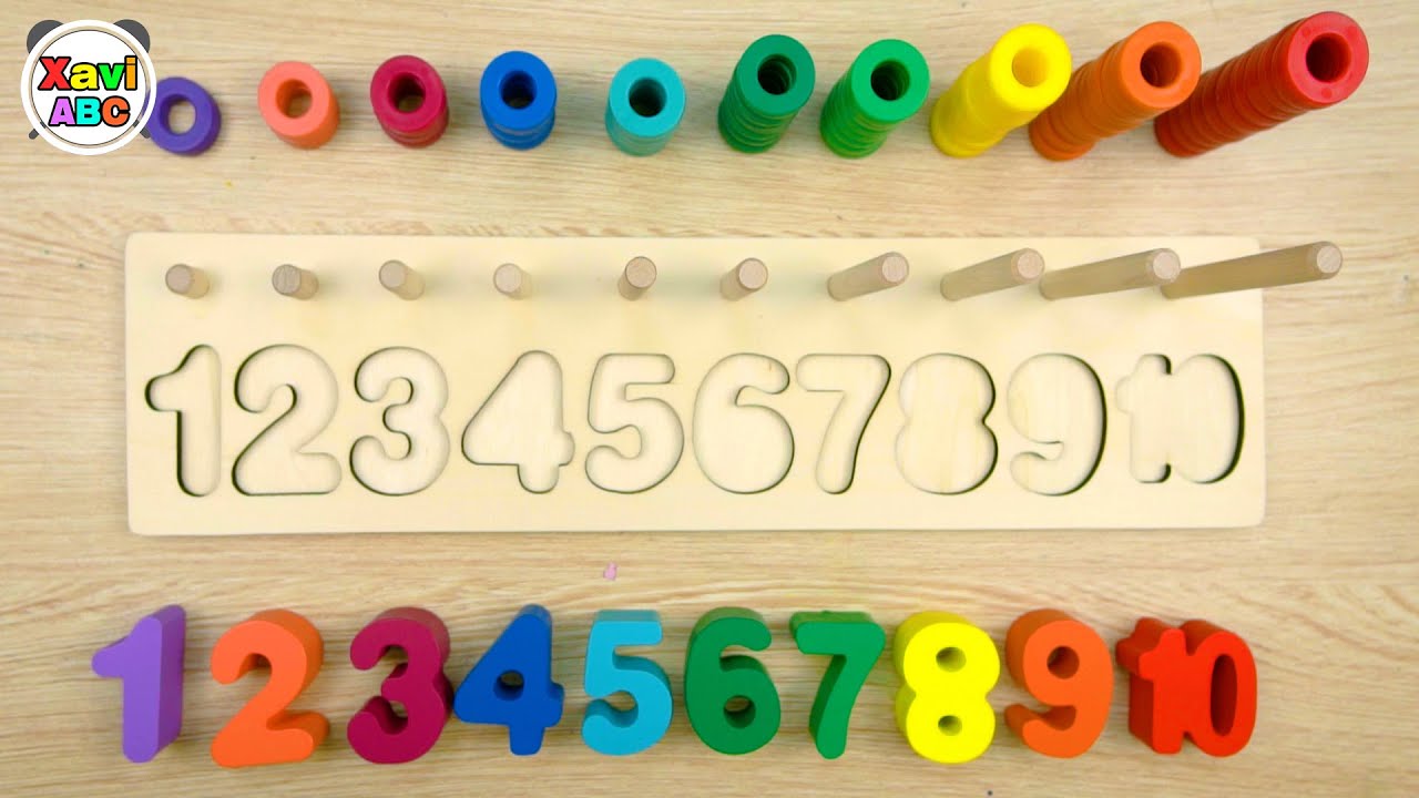 <h1 class=title>Educational Video for Toddlers | Learn to Count 1 to 10, Numbers and Colors with 1 2 3 Toys</h1>