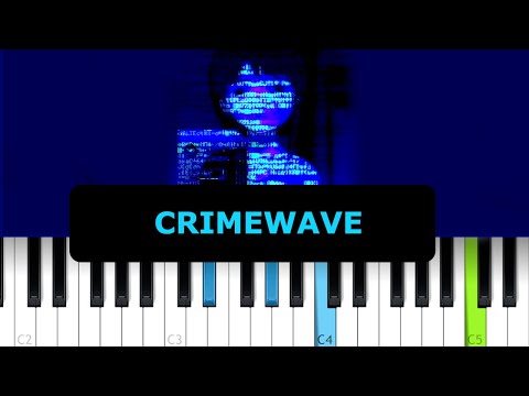 Crystal Castles - Crimewave (Piano Tutorial)