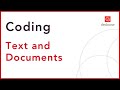 Coding Text and Documents in Dedoose | Qualitative and Mixed Methods Research and Analysis