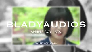 spring day - bts edit audio