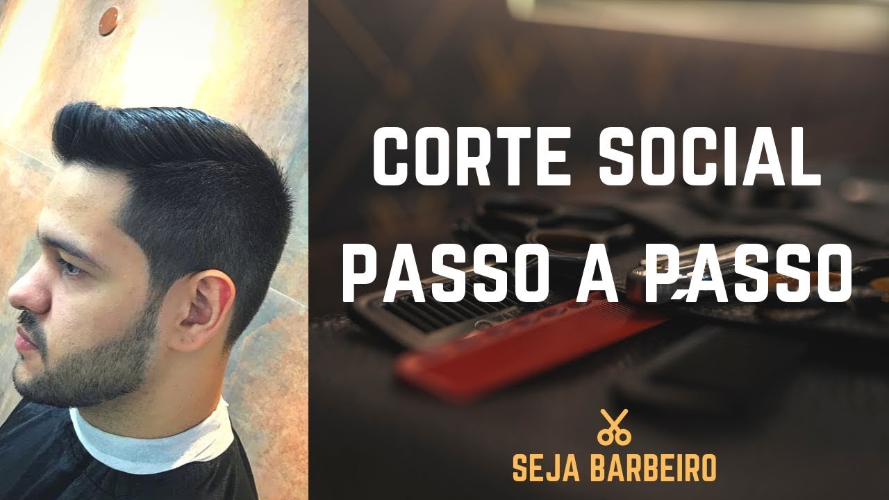 COMO FAZER CORTE SOCIAL PASSO A PASSO - Seja Barbeiro