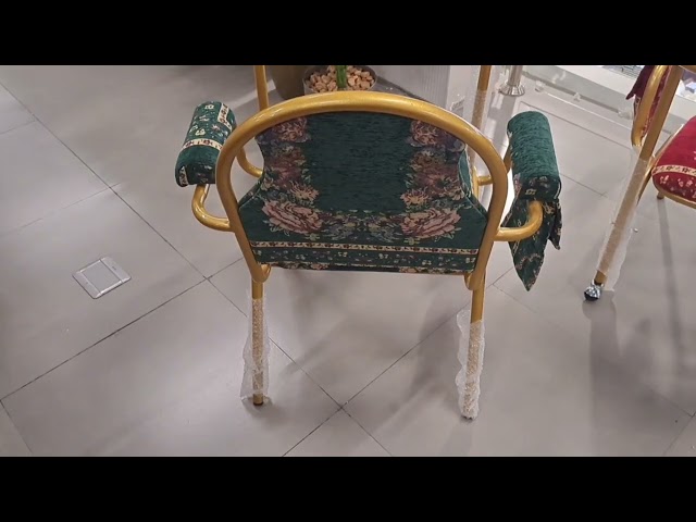 كرسي صلاة قماش يتحمل وزن حتى 200 كيلو - أخضر - SL1...