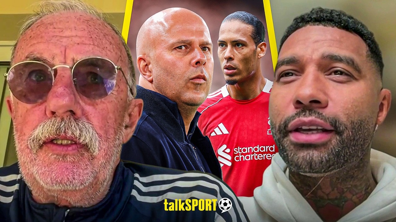 "I THINK HE WALKS!" Lawrenson & Pennant DEBATE Slot's Future as Van Dijk SLAMS Liverpool's Defeat!