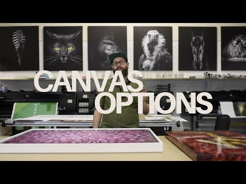 Canvas Printing Options and Finishes