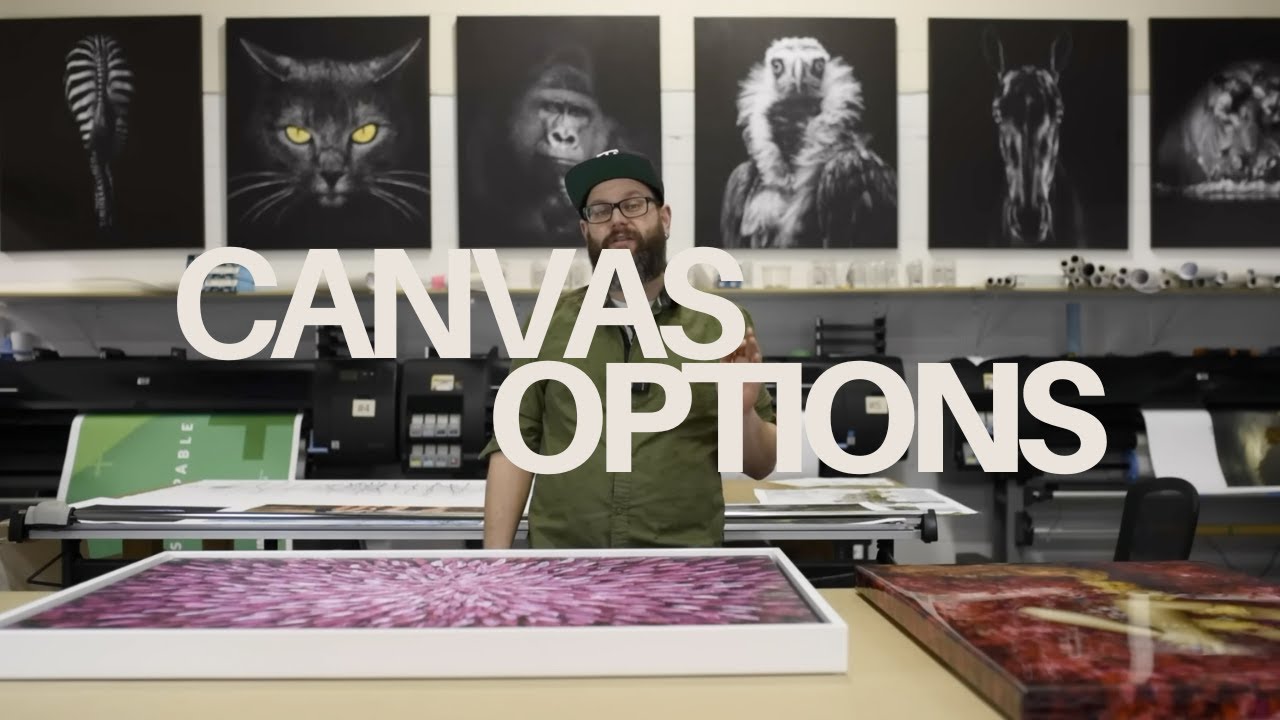 Canvas Printing Options and Finishes