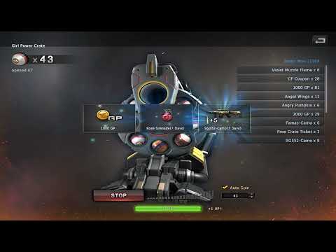 Crossfire West( Đột Kích Bắc Mỹ )2.0: Spin 100 Girl Power Crate - Champion Dang