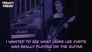 Did Jamie Lee Curtis really play the guitar in Freaky Friday