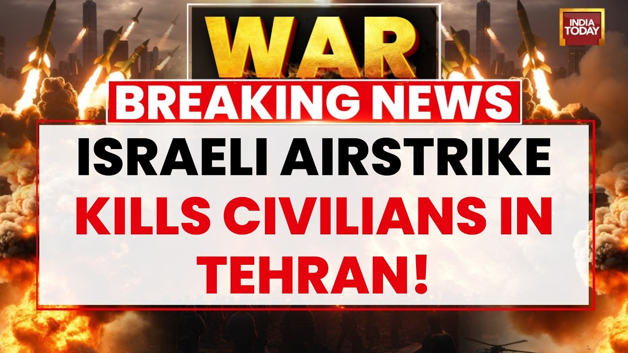 Iran Israel War: Israeli Airstrike Kills 13 in Tehran's Residential Area, Iran-Israel War Escalation