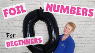 🎈 Number 0 Balloon 🎈 How to Inflate Foil Number Balloons with Air 🎈 Mylar Balloons #foilballoons