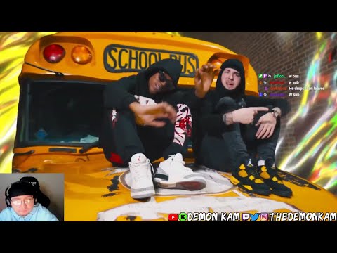 Demon Kam Reacts to 917 Rackz - Running Man (feat. Dee Billz) (Official Video)