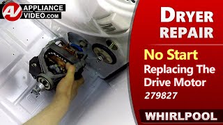 Dryer Repair & Diagnostic - Drive Motor Issues - Factory Technician