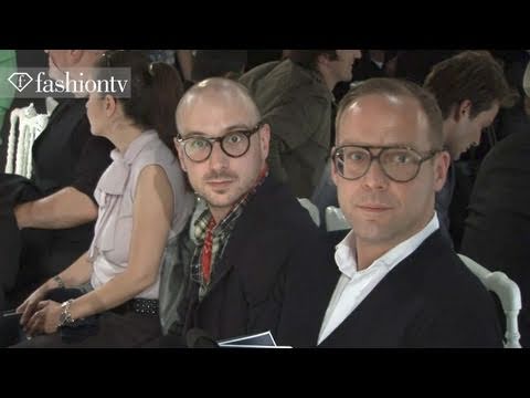 Alexis Mabille Front Row - Paris Men's Fashion Week Spring 2012 | FashionTV - FTV.com