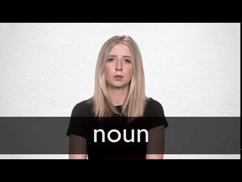 Noun definition and meaning | Collins English Dictionary