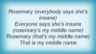 Katy Rose - Rosemary Lyrics