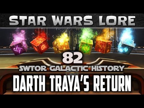 Star Wars Galactic History 82: DARTH TRAYA'S RETURN | SWTOR Corellia Datacron