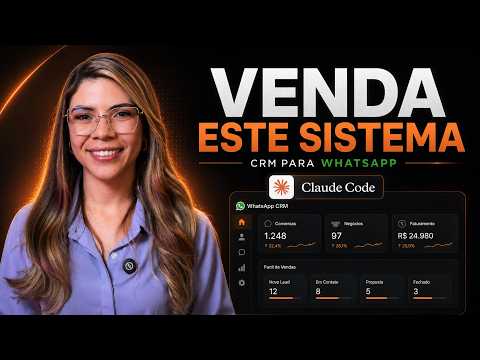 CRM para WhatsApp Open Source com API Não Oficial (Claude Code Passo a Passo)