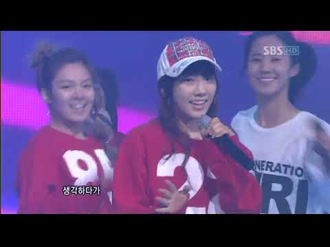 071118 소녀시대 - 소녀시대 @ SBS 인기가요