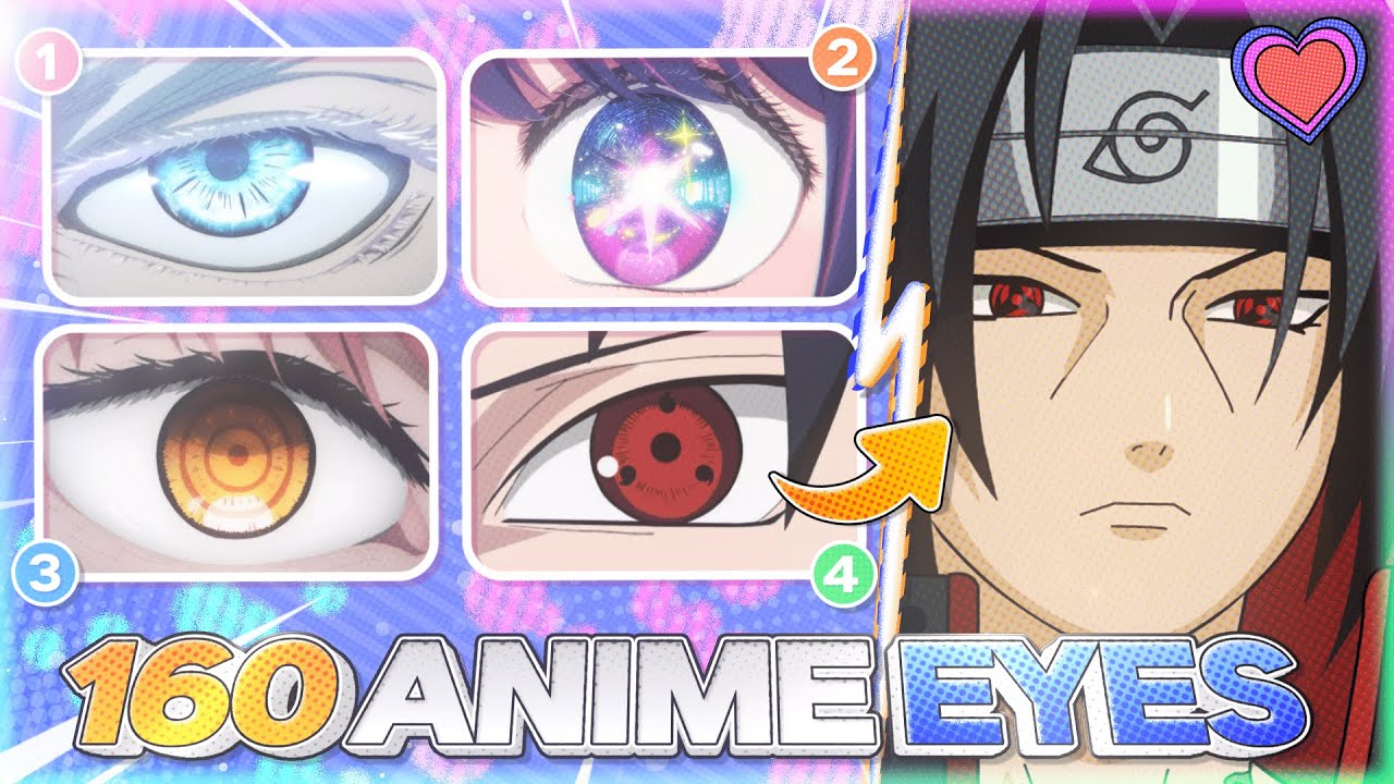 GUESS THE ANIME BY 4 EYES (Hard - Super Easy) 👁️