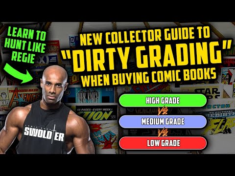 Important Technique for Efficient Comic Book Collecting | "Dirty Grading" like Regie Taught Us!