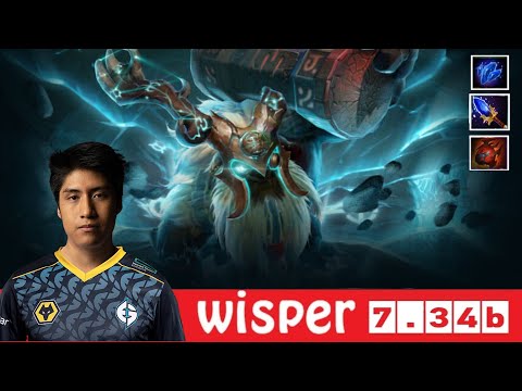 [DOTA 2] EG.Wisper the EARTH SHAKER [OFFLANE] [7.34b]