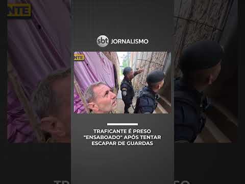 Traficante tenta fugir da polícia tomando banho, mas é preso “ensaboado” | #PrimeiroImpacto