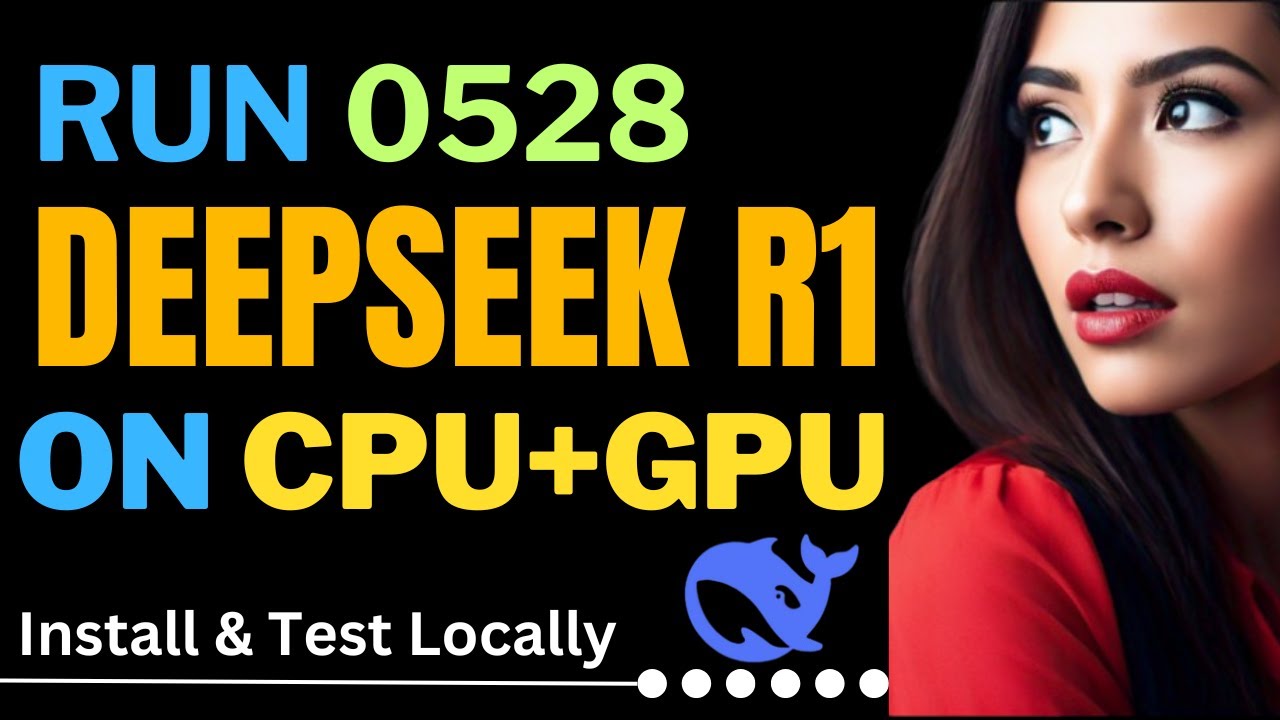 Run DeepSeek-R1-0528 on CPU + GPU Locally without Losing Quality - Easy Tutorial