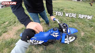 He intentionally ran over every cone… 🤦🏼‍♂️ | Getting comfortable on the PW50