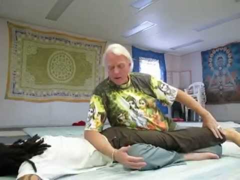 Thai Yoga Northern Style Table Top in Prone Position